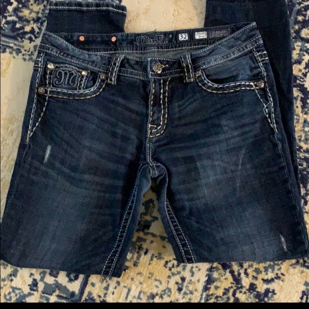 Miss Me Signature Skinny Jeans size 32
